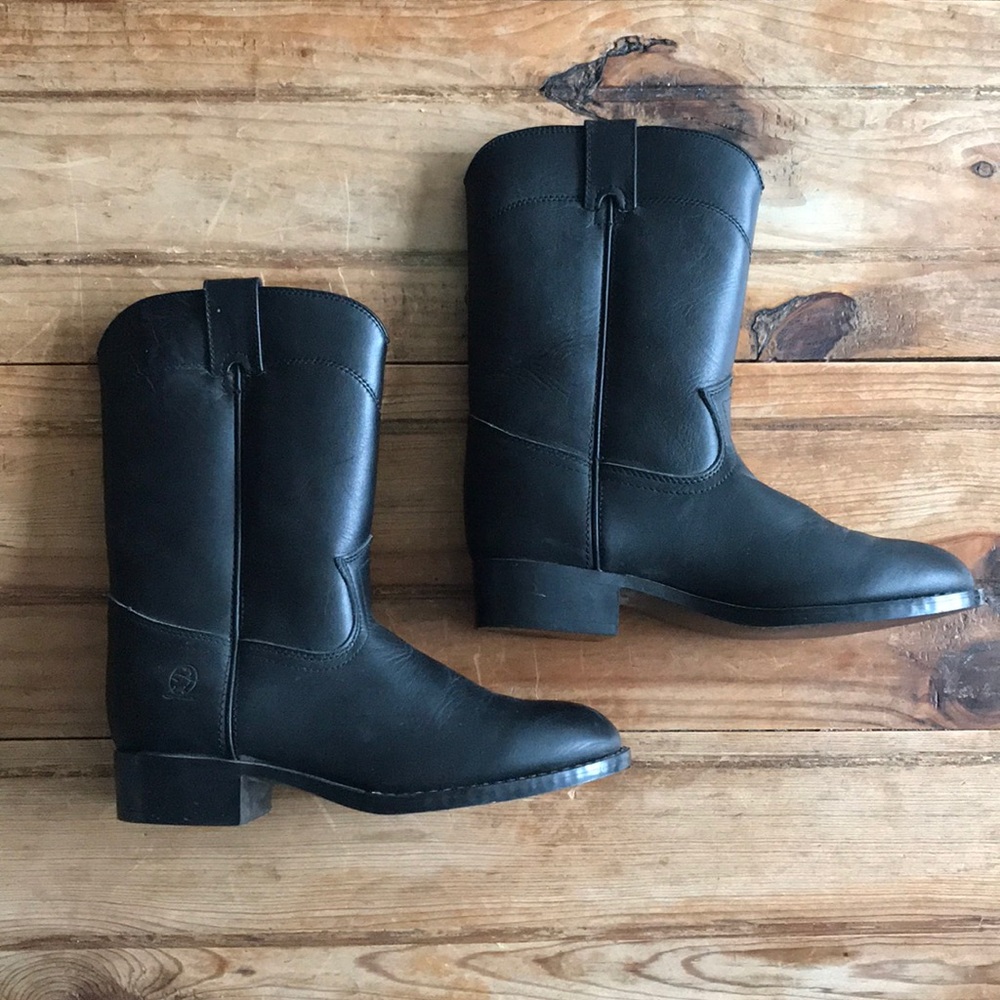 Boy’s Durango Genuine Leather Cowboy Boots